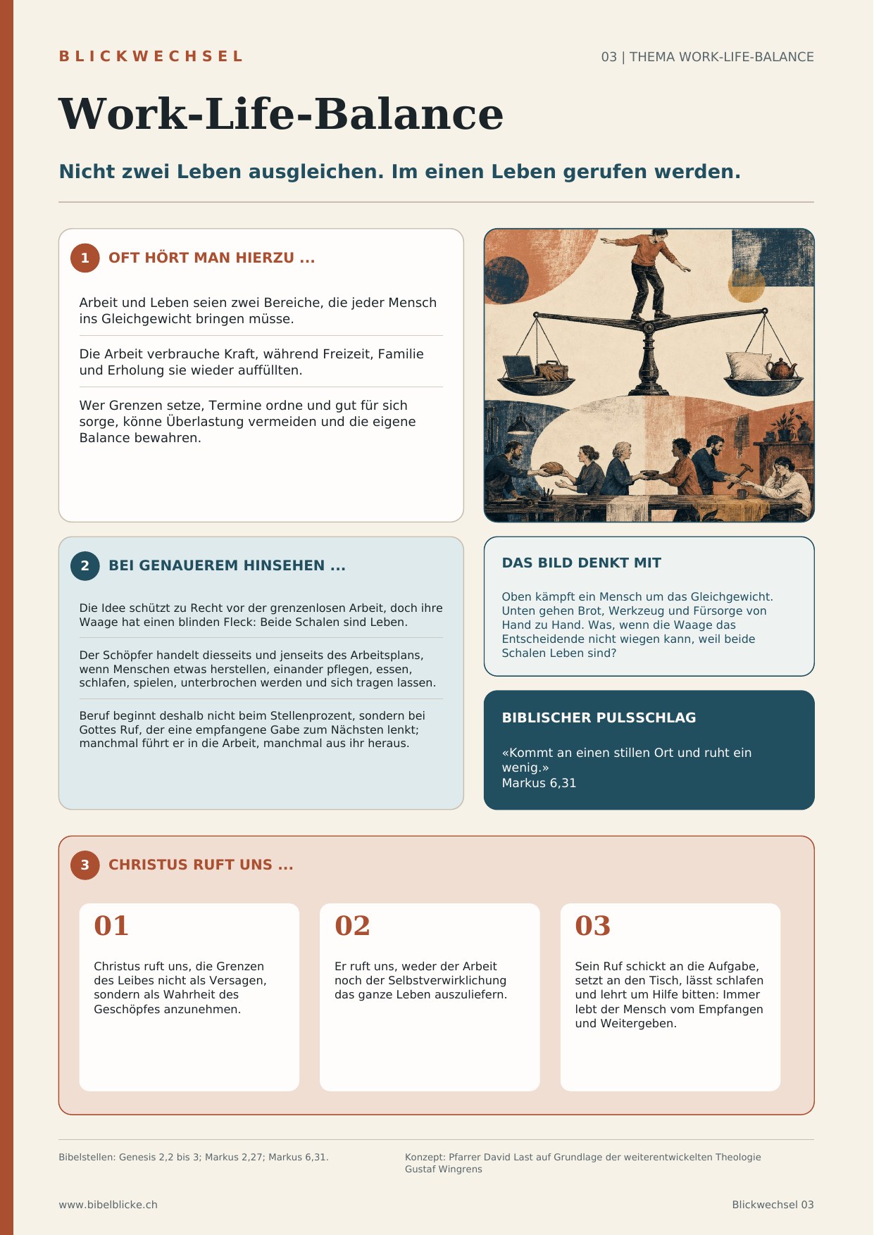 Vollständiges Blatt Blickwechsel 03: Work-Life-Balance