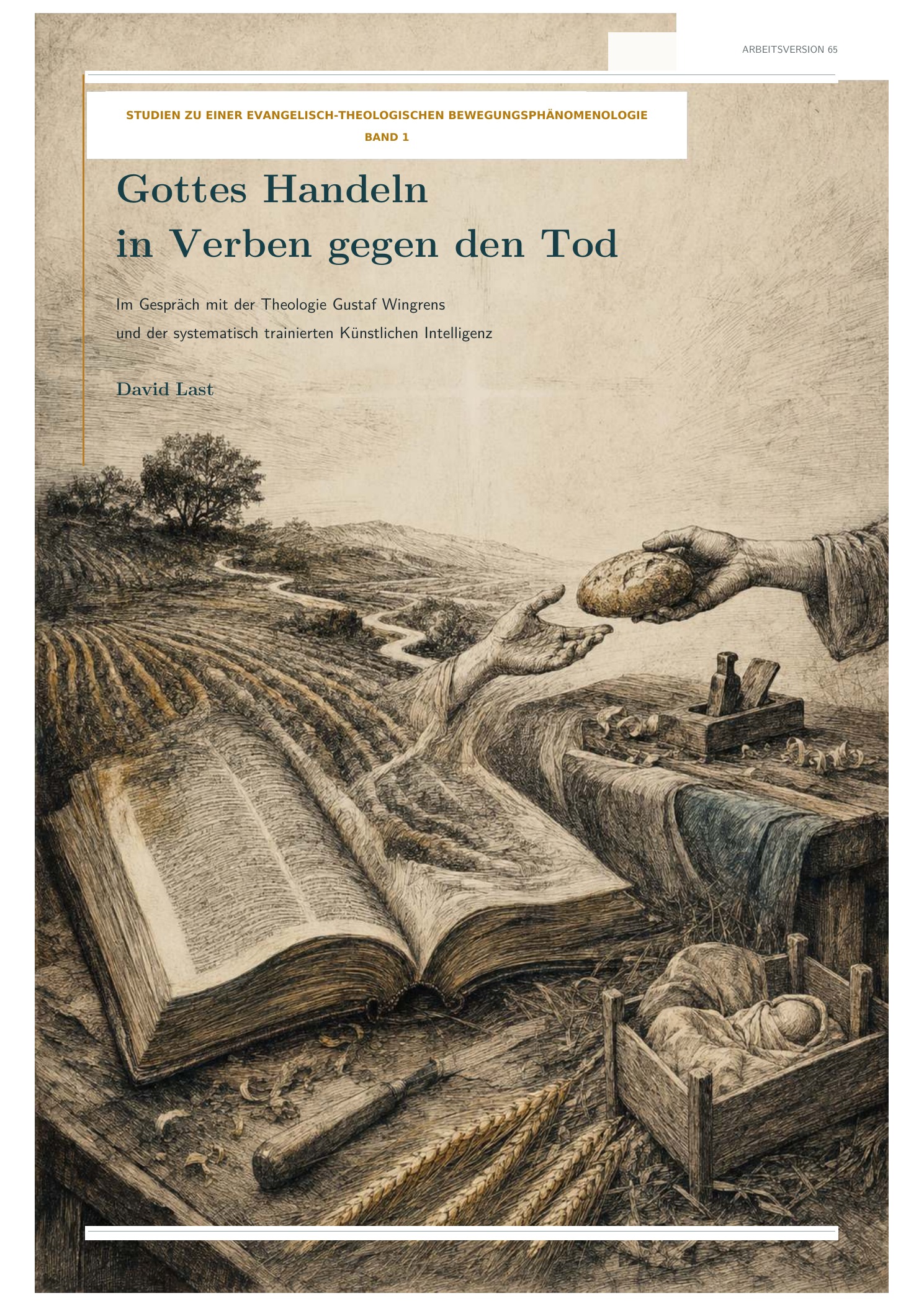 Titelseite von Band 1: Gottes Handeln in Verben gegen den Tod